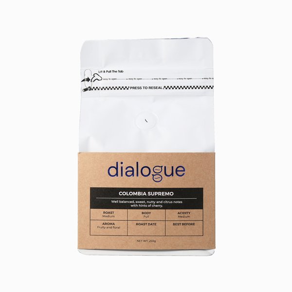 DIALOGUE Colombia Supremo Coffee Beans 