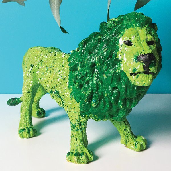 LIONS Figurines Green 